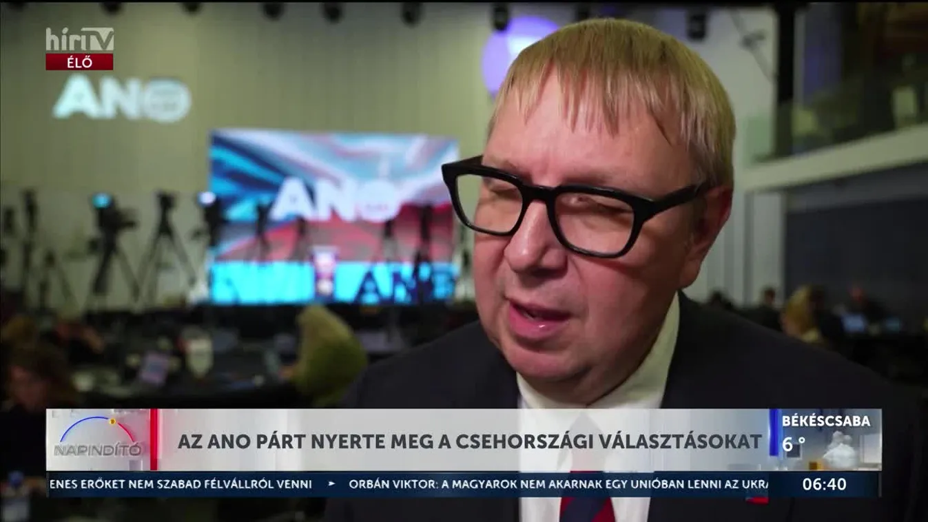 Napindító – Andrej Babis pártja megnyerte a cseh parlamenti választásokat