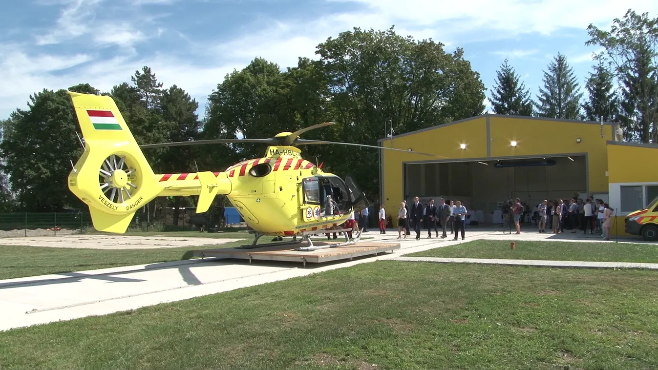 Átadták az új Miskolci Légimentő Bázist