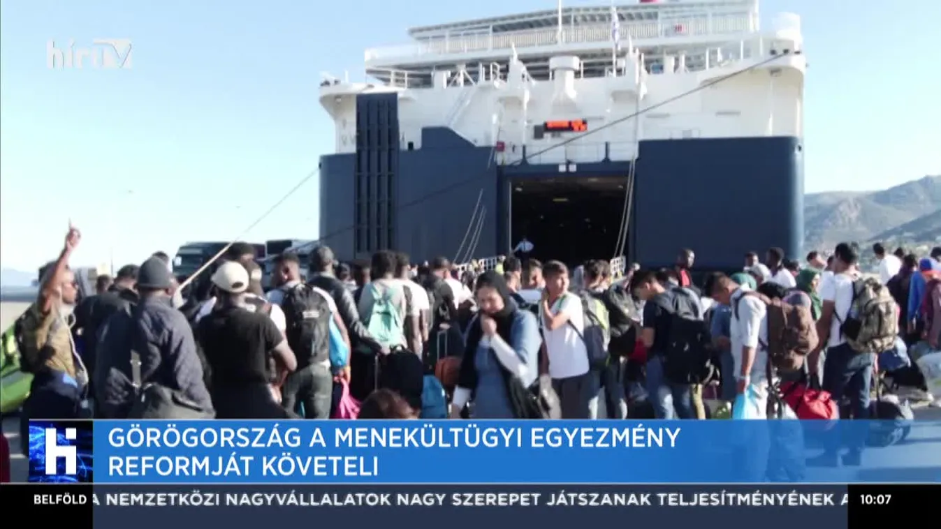 Görögország a menekültügyi egyezmény reformját követeli