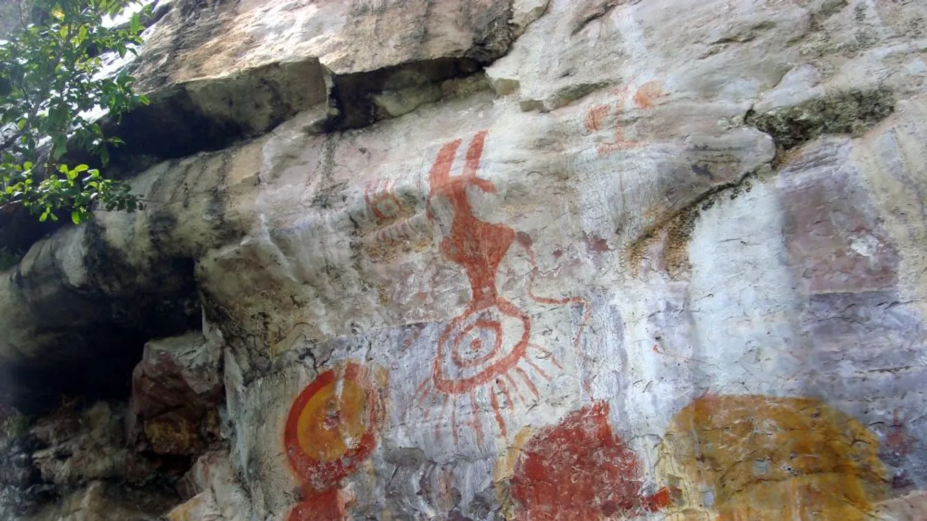 Ősi sziklafestményeket veszélyeztetnek az amazóniai tüzek