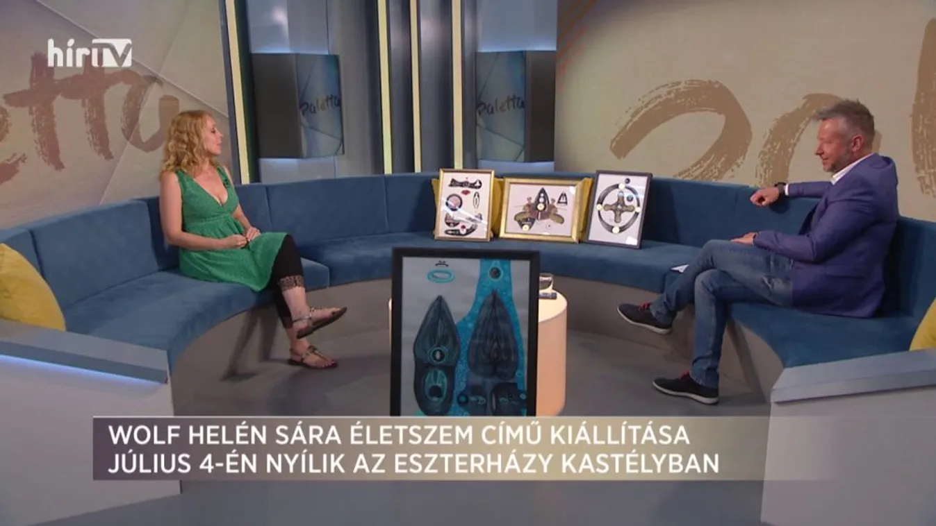 Paletta: Jön Wolf Helén Sára Életszem című kiállítása
