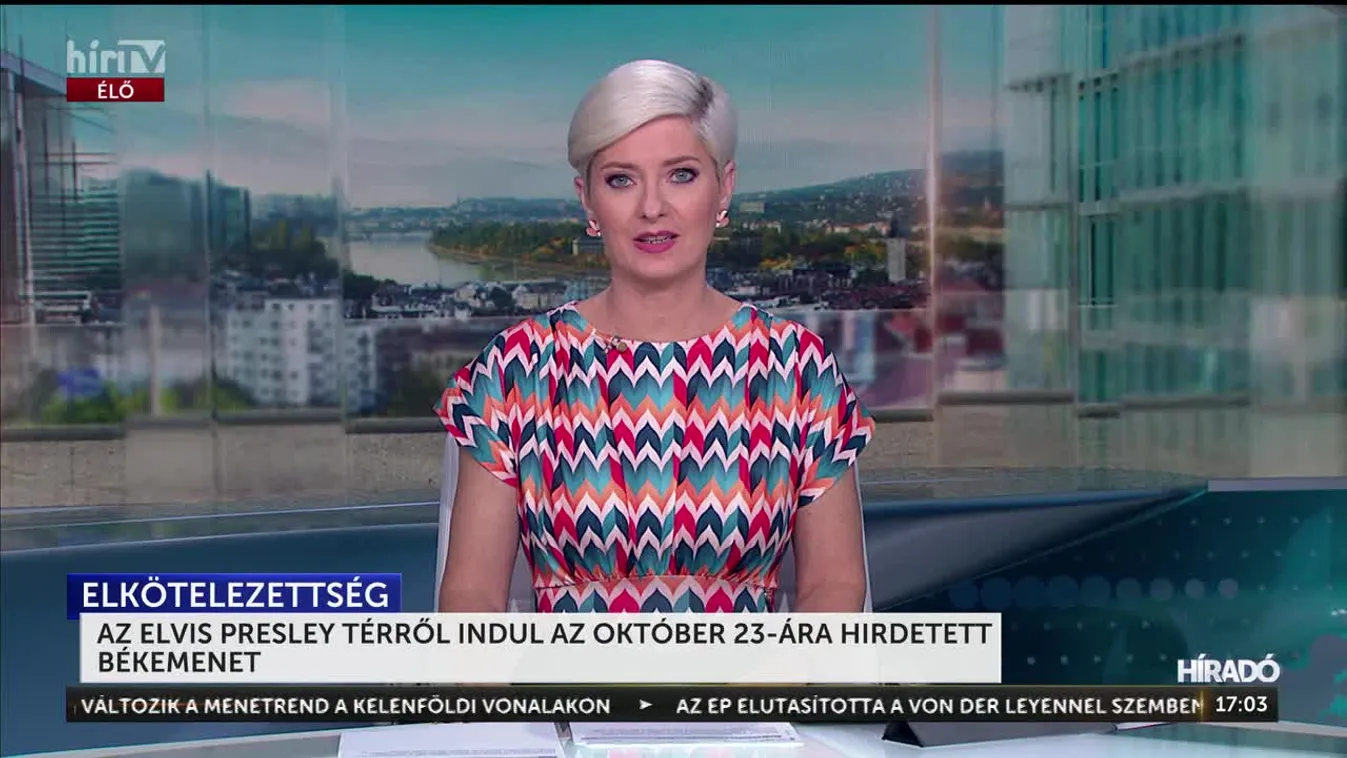 AZ ELVIS PRESLEY TÉRRŐL INDUL AZ OKTÓBER 23-ÁRA HIRDETETT BÉKEMENET