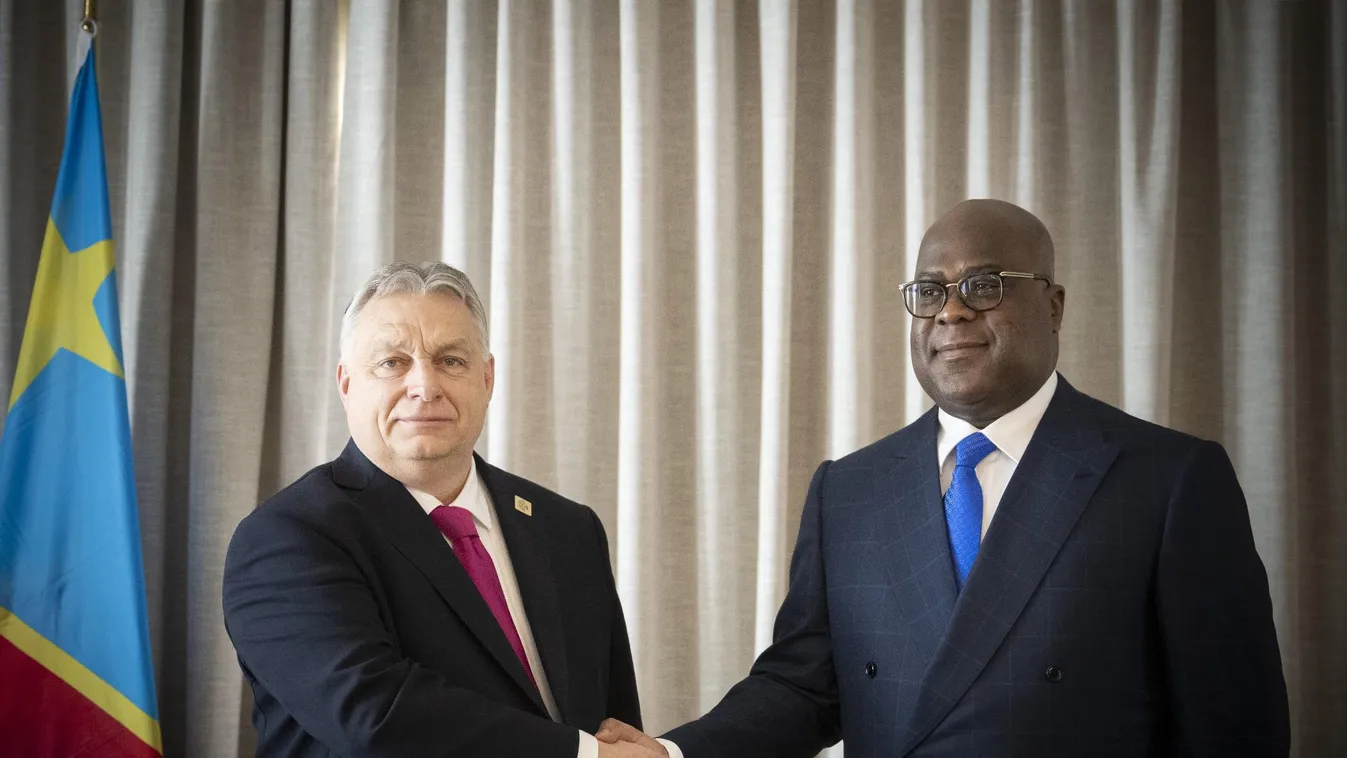 Orbán Viktor a kongói elnökkel tárgyalt