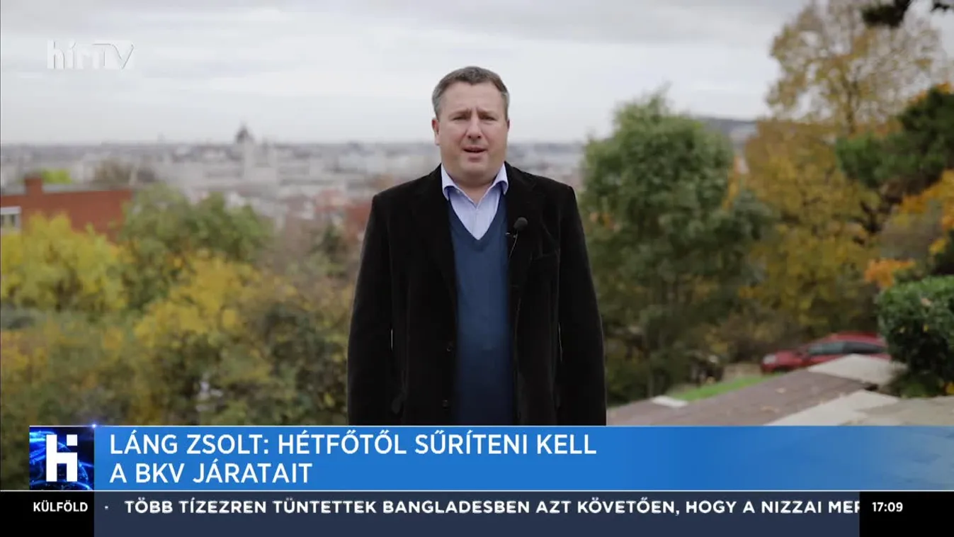 Láng Zsolt: Hétfőtől sűríteni kell a BKV járatait