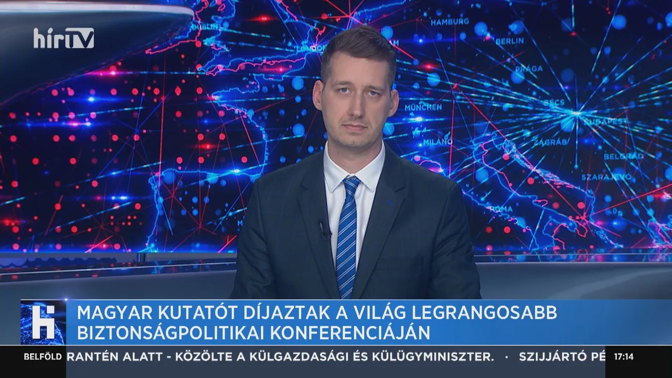 Magyar kutatót díjaztak a világ legrangosabb biztonságpolitikai konferenciáján