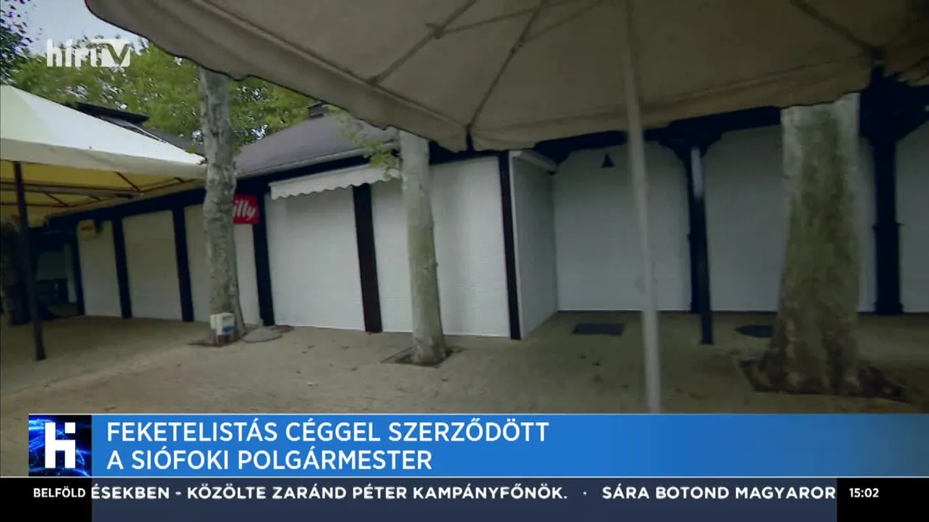 Feketelistás céggel szerződött a siófoki polgármester