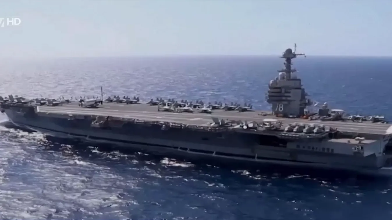 Izrael felé tartó drónokat lőtt le egy amerikai hadihajó a Vörös-tengeren