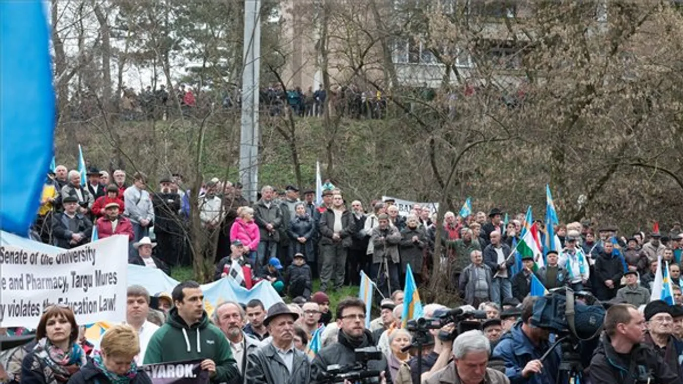 Erődemonstrációval felelt az államhatalom a székely szabadság napjára