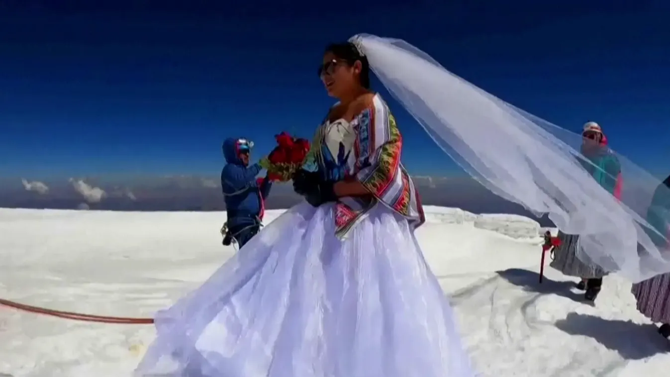 Az andok egyik csúcsán kötöttek házasságot