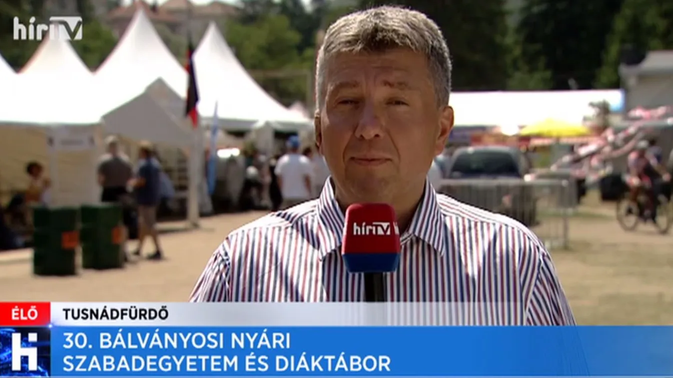 Harmadik napja tart a Bálványosi Szabadegyetem és Diáktábor