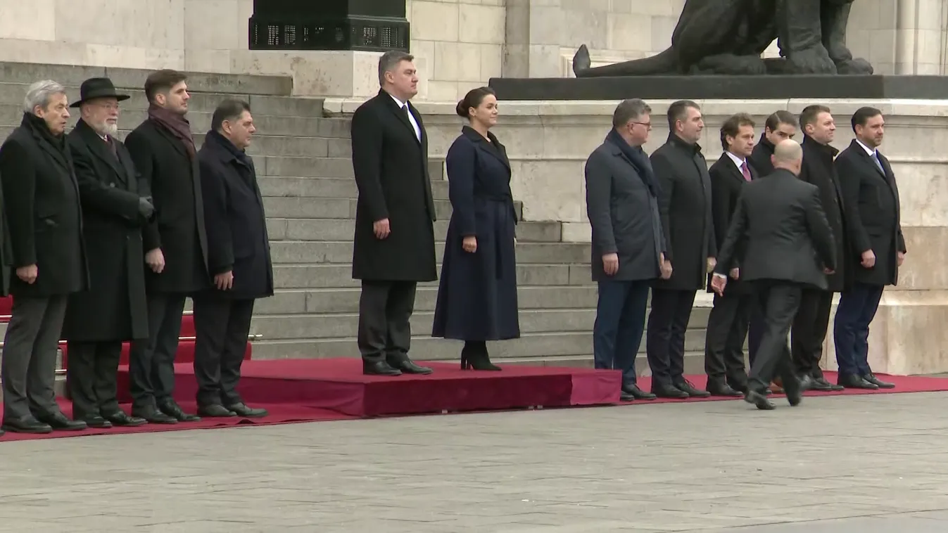 Hazánkba érkezett a horvát köztársasági elnök