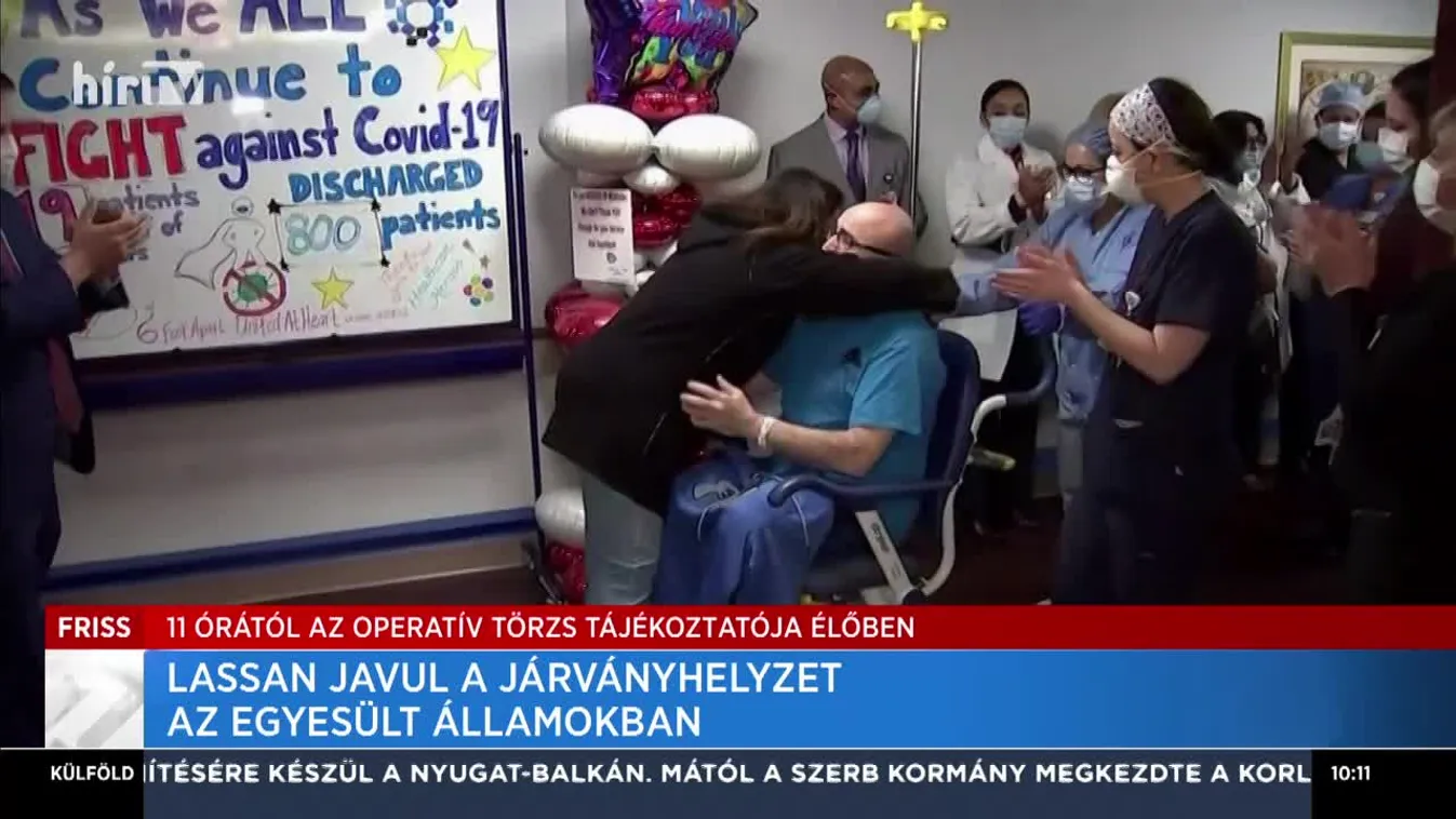 Lassan javul a járványhelyzet az Egyesült Államokban