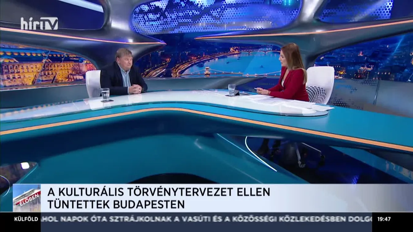 Kálomista Gábor: Ha bármilyen színházigazgatót le akartak volna cserélni, megtehették volna
