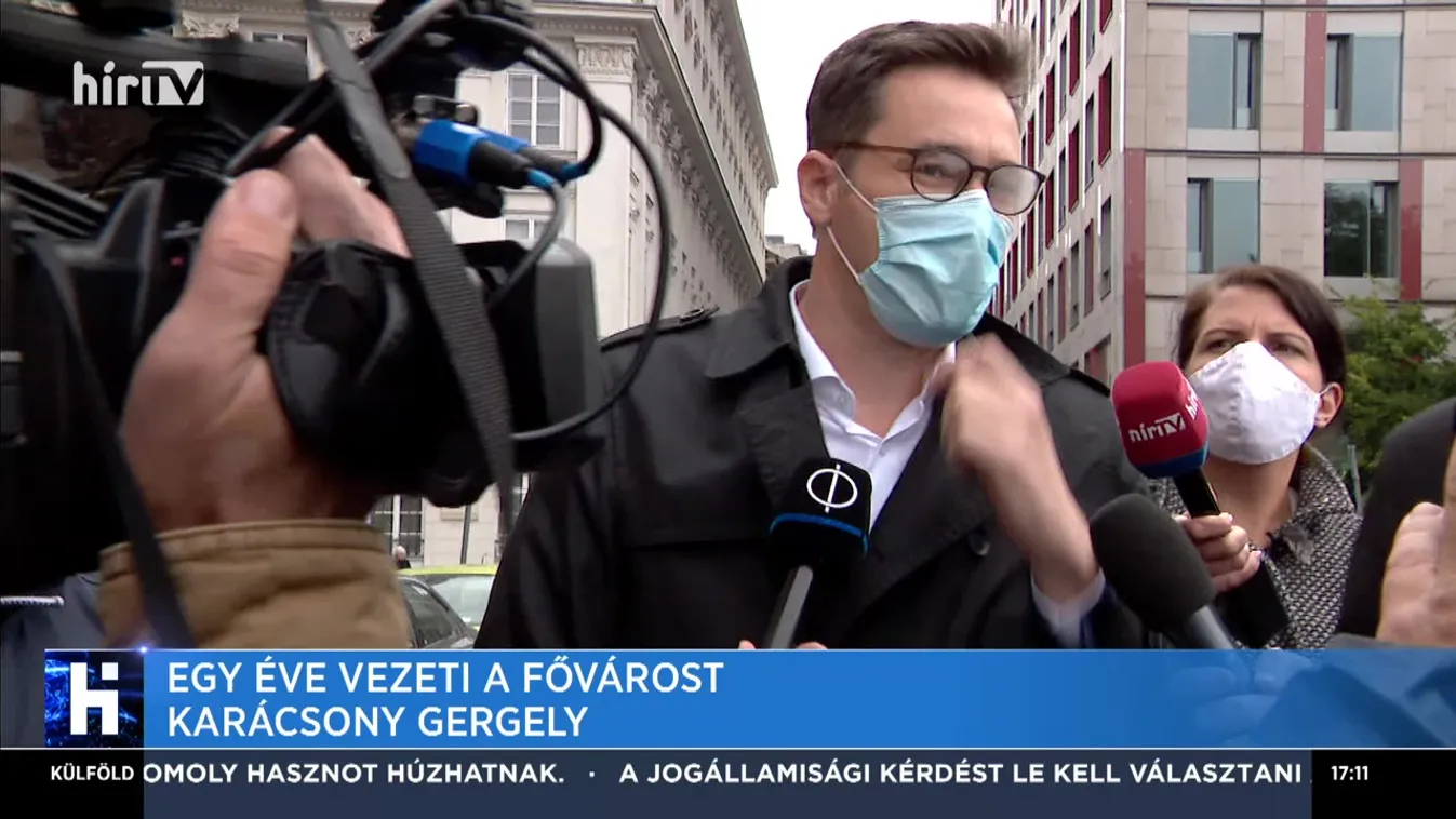 Egy éve vezeti a fővárost Karácsony Gergely