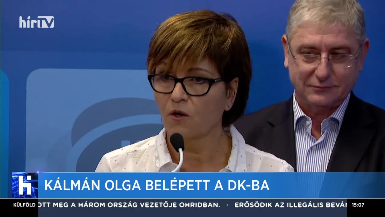 Kálmán Olga belépett a DK-ba