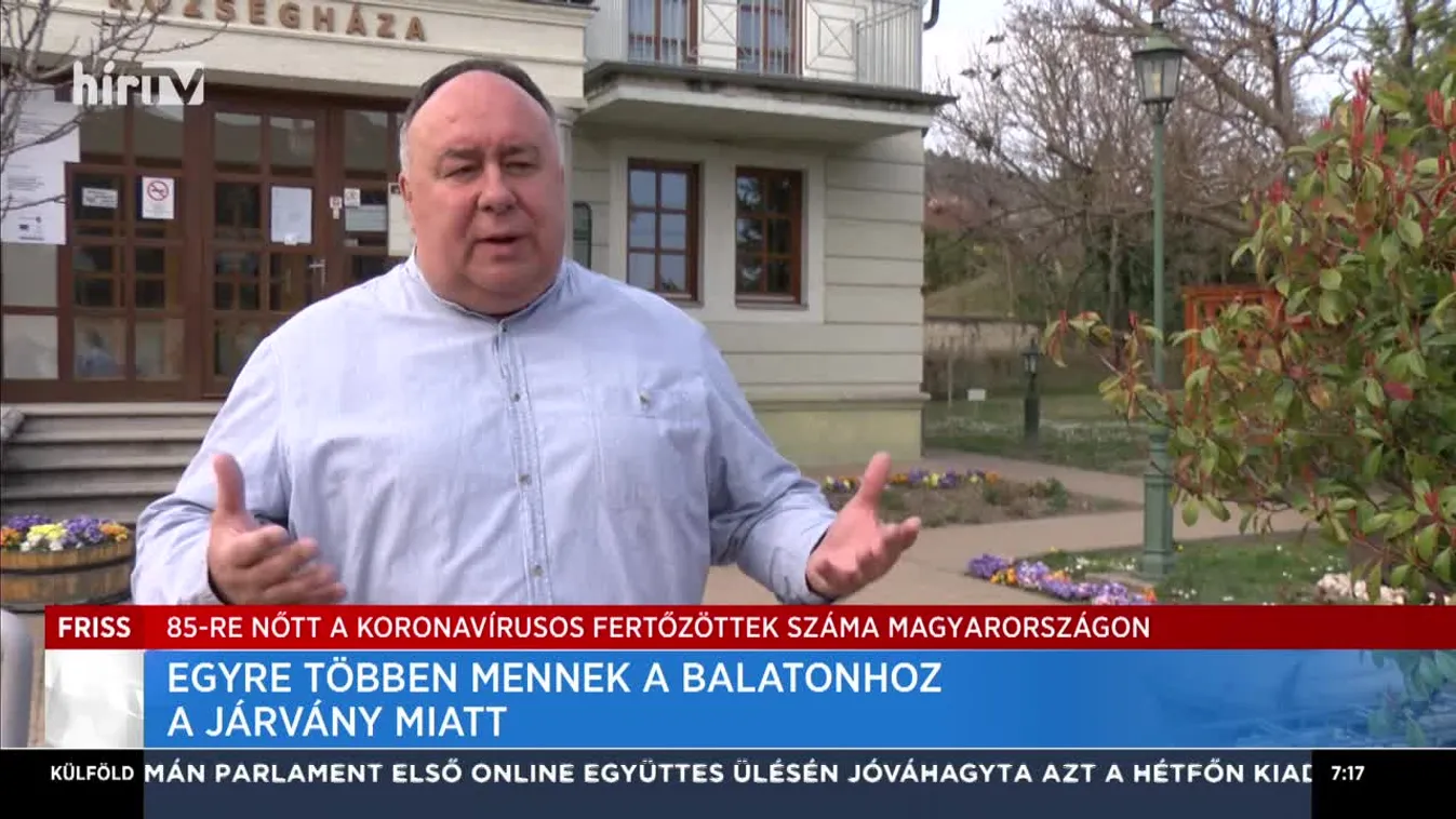 Egyre többen mennek a Balatonhoz a járvány miatt