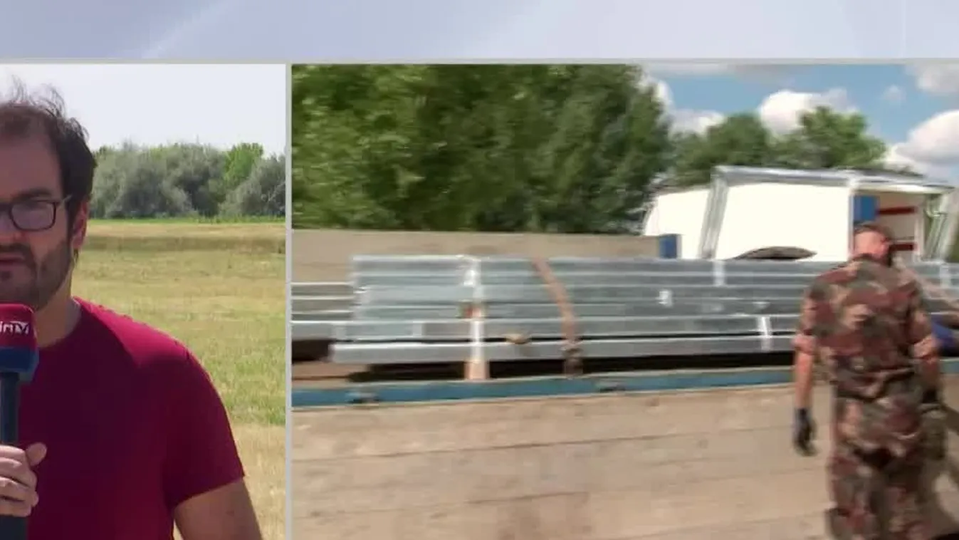 Tíz éve működik az ország déli határszakaszán lévő határzár + videó