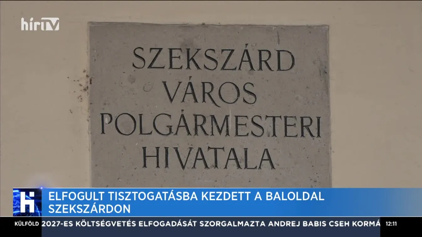 Elfogult tisztogatásba kezdett a baloldal Szekszárdon