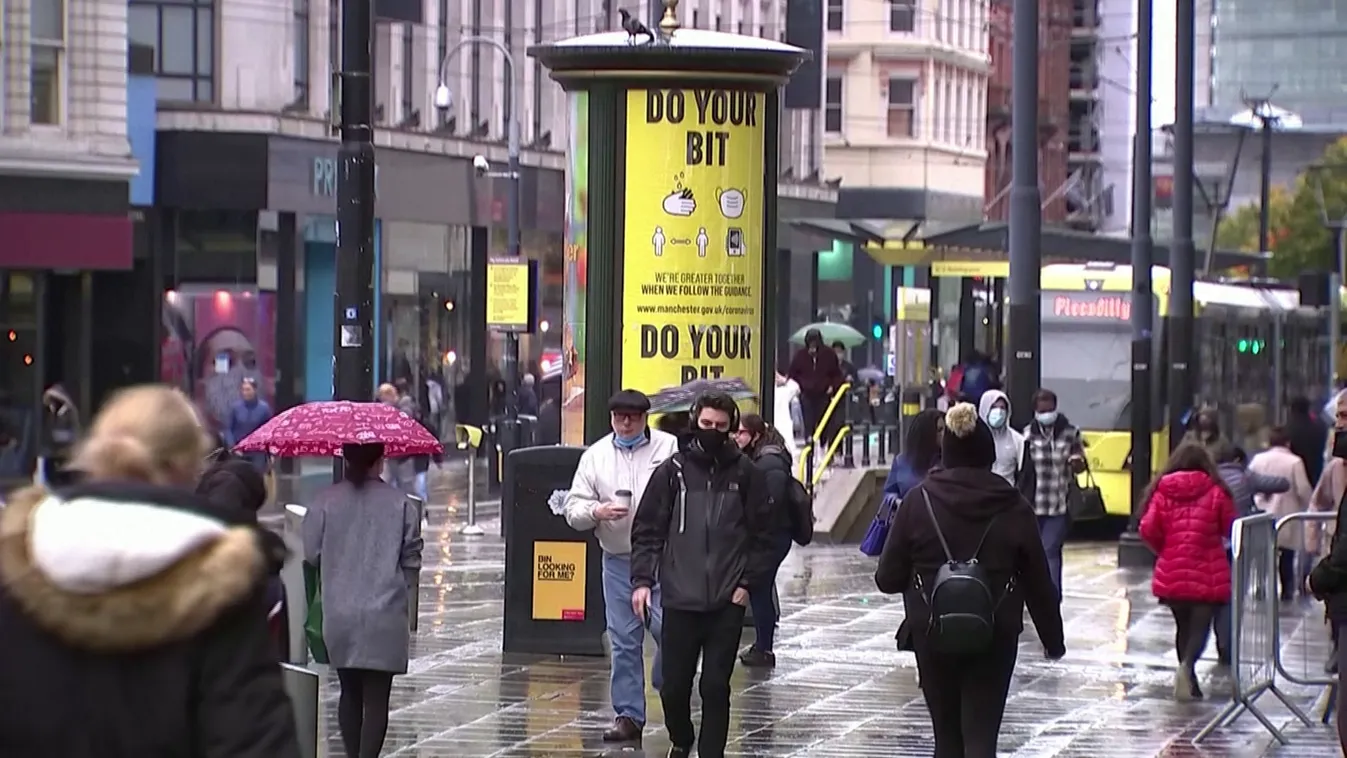 Új korlátozási rendszert vezettek be Angliában a járvány miatt