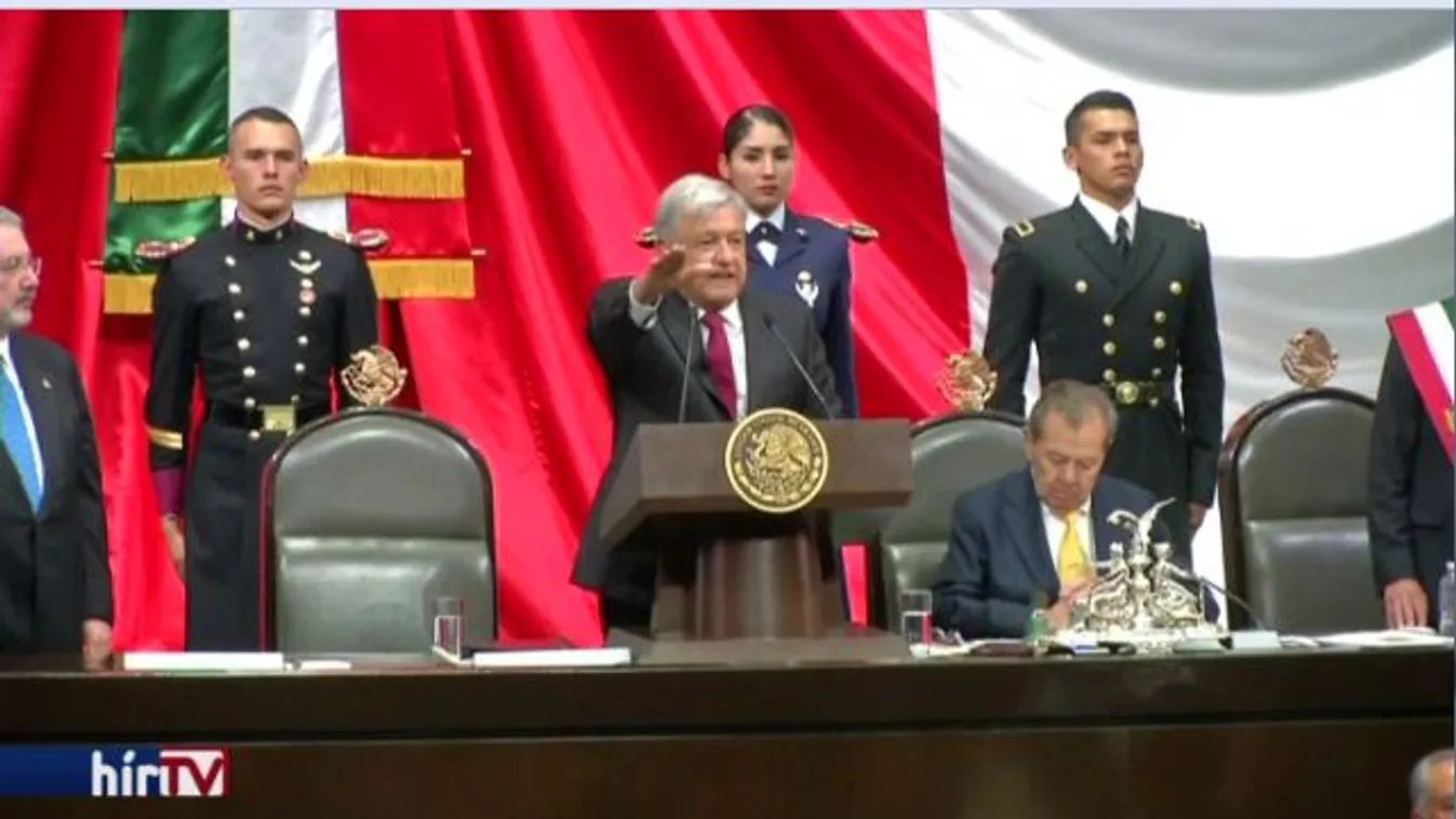 Takarékos mexikói elnököt iktattak be