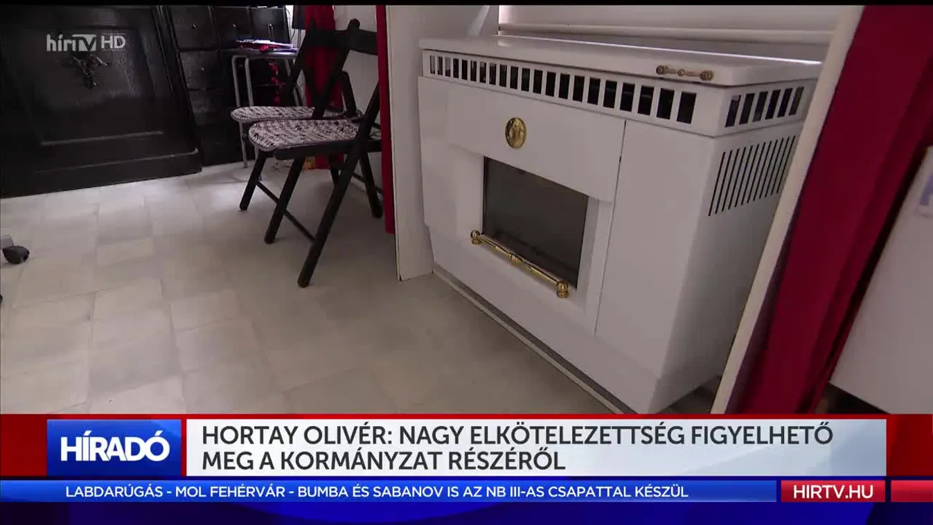 Hortay Olivér: Nagy elkötelezettség figyelhető meg a kormányzat részéről