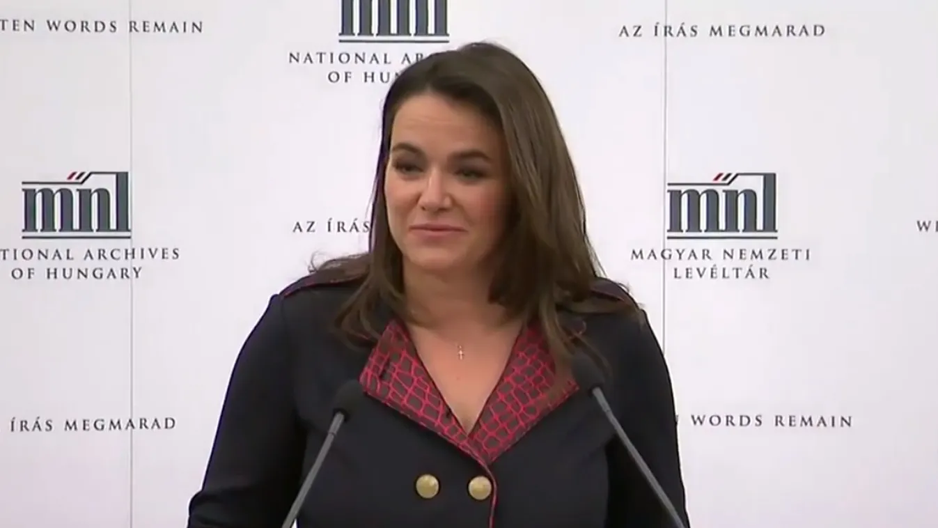 Novák Katalin: A levéltárak a magyar családok, és ezen keresztül az egész nemzet emlékét őrzik