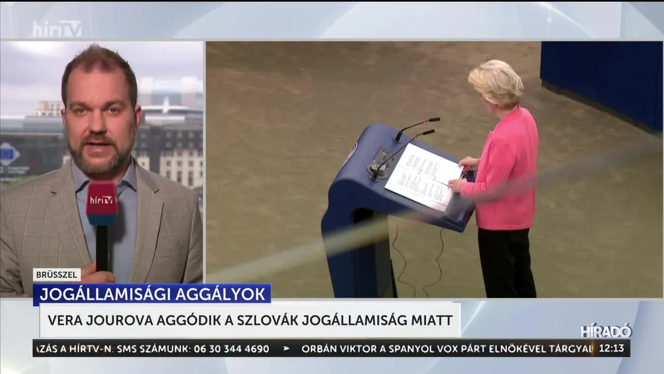 Vera Jourova aggódik a szlovák jogállamiság miatt + videó