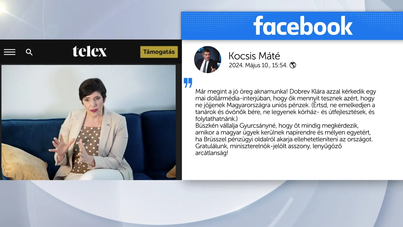 Kocsis Máté: Dobrev Klára megint az uniós pénzek megfúrásával kérkedett
