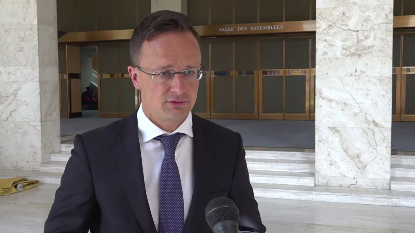 Szijjártó: Sokkoló, hogy az ENSZ egy magas rangú tisztségviselője egy terroristát menteget