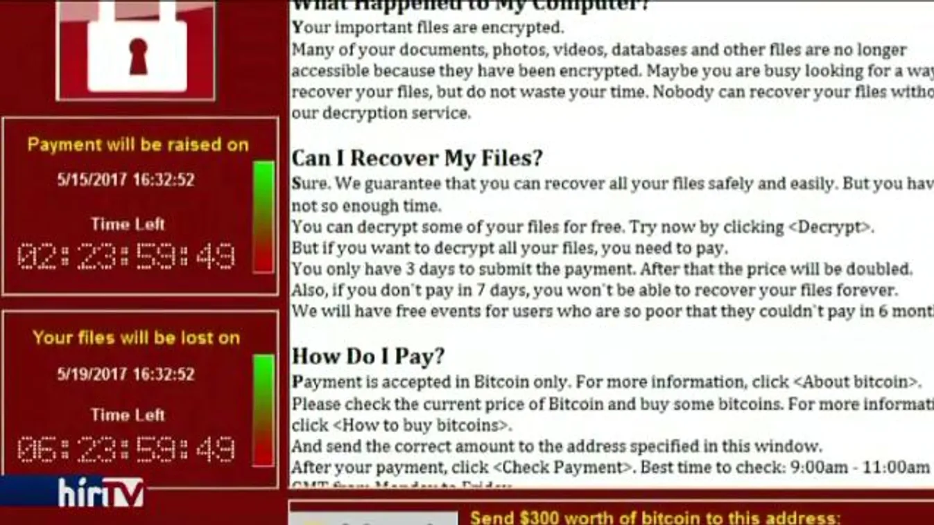 Megint akcióba léphet a zsarolóvírus