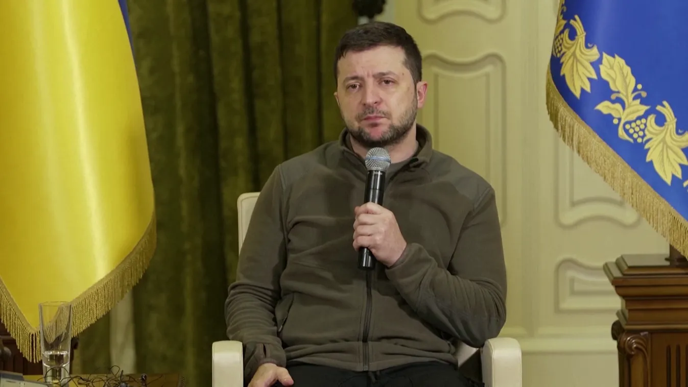 Lemondana Zelenszkij Ukrajna NATO-tagságáról a tűzszünetért cserébe