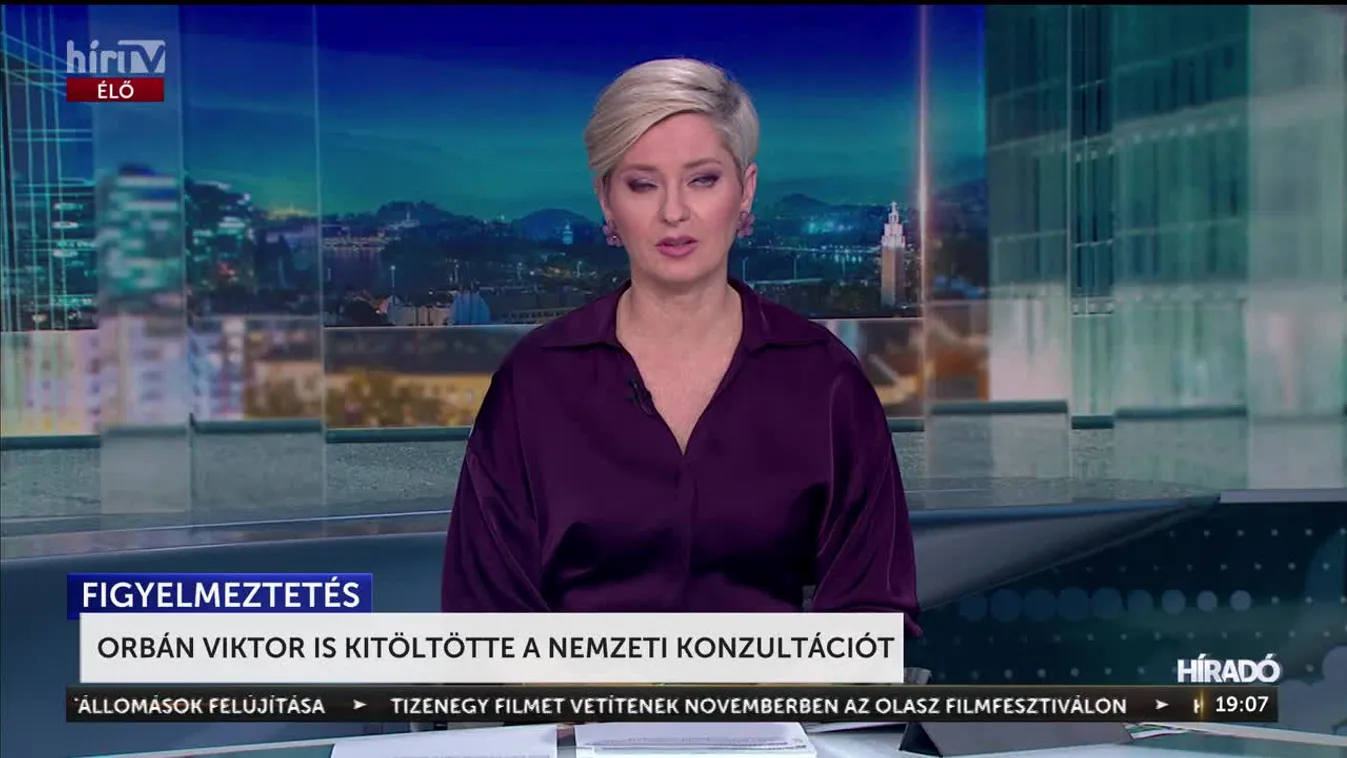 ORBÁN VIKTOR IS KITÖLTÖTTE A NEMZETI KONZULTÁCIÓT