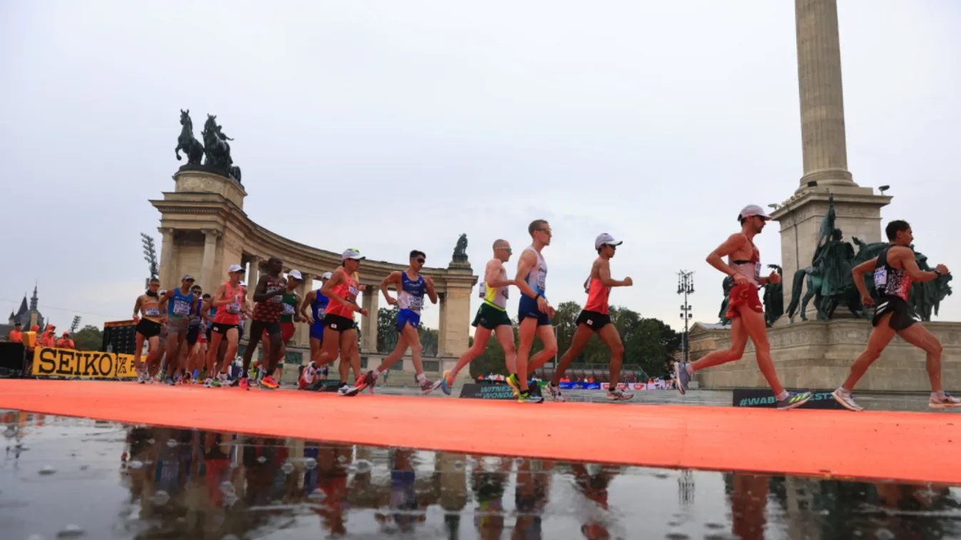 A vihar miatt csúszással, de megkezdődött a budapesti atlétikai világbajnokság