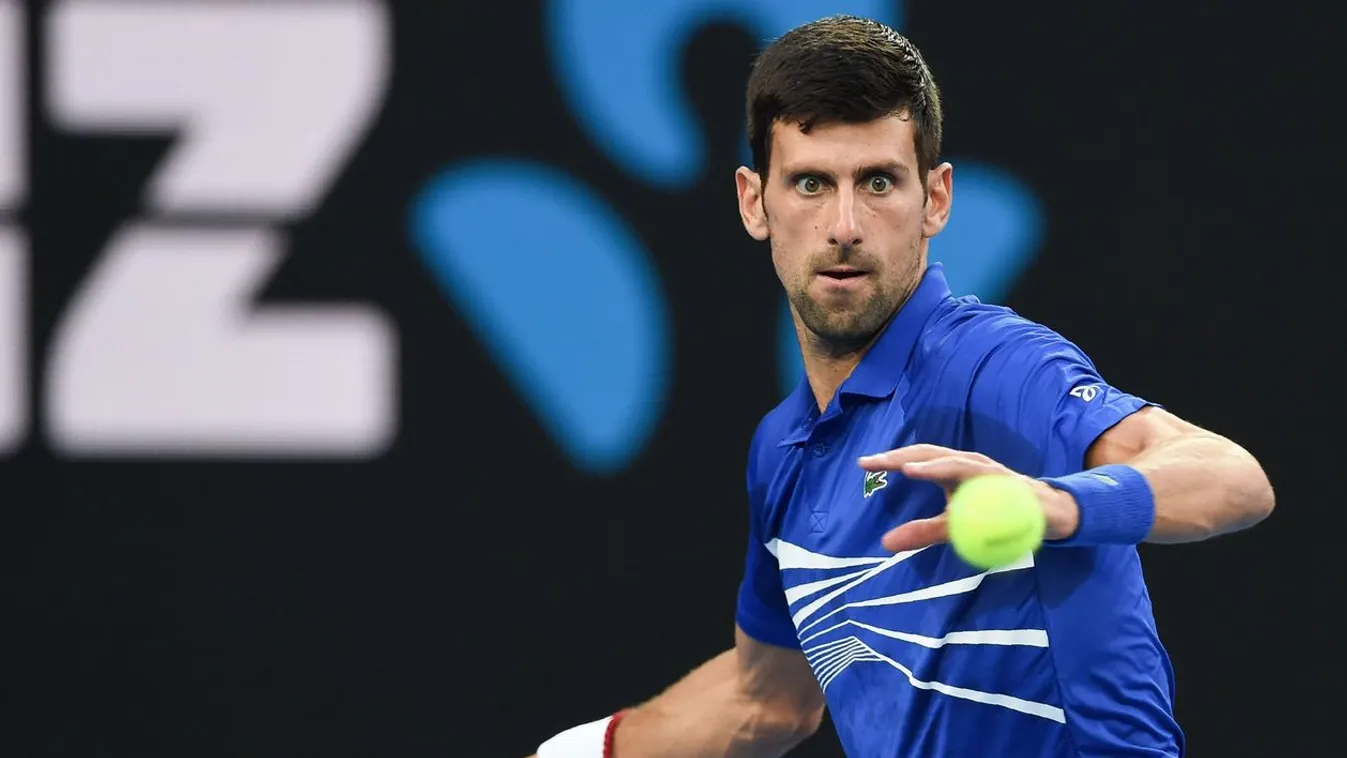 Australian Open: Djokovic másfél szettben jutott a legjobb négy közé
