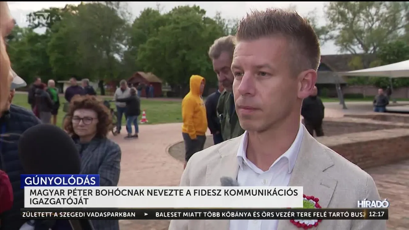 Magyar Péter bohócnak nevezte a FIDESZ kommunikációs igazgatóját + videó
