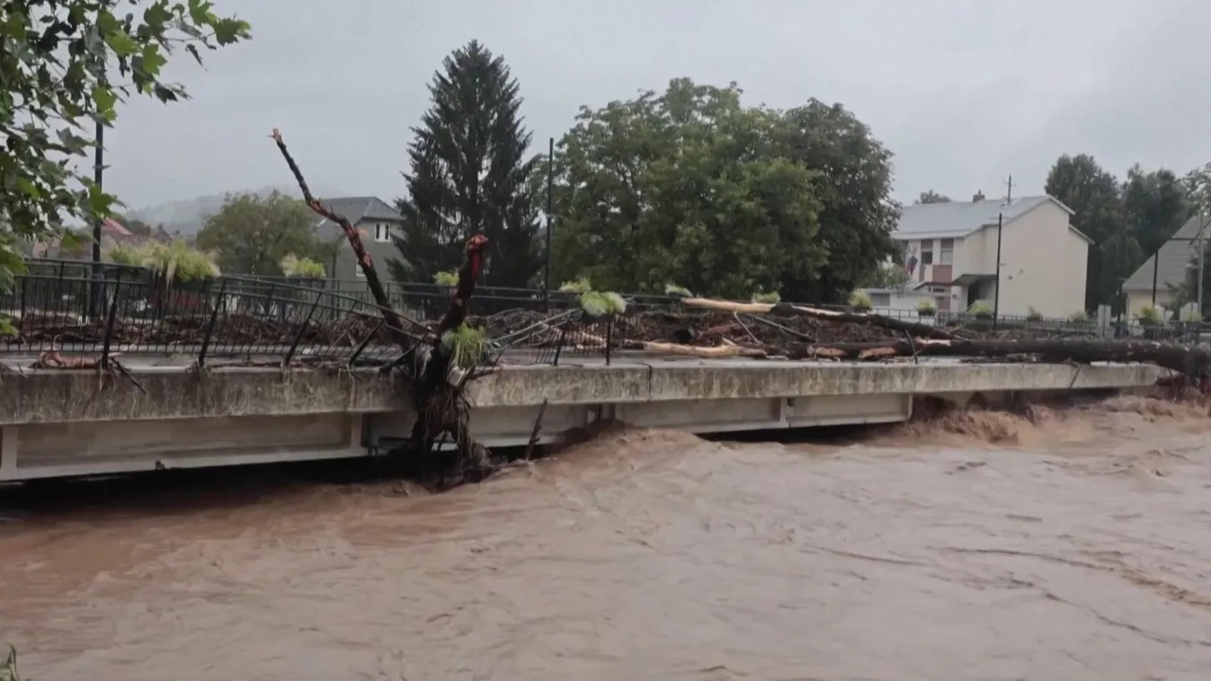 Vihar pusztított a szomszédos országokban is