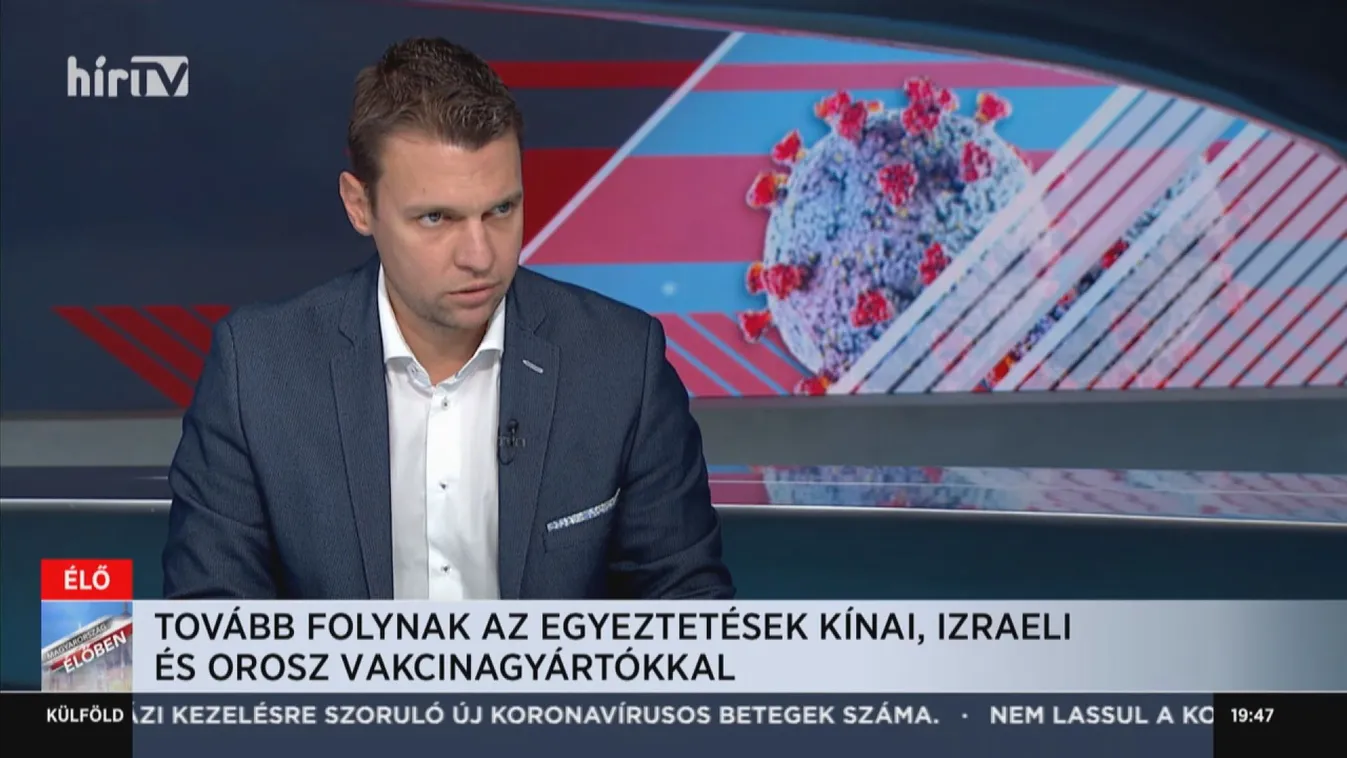 Menczer Tamás: Decemberben érkezik Magyarországra az orosz koronavírus elleni vakcina