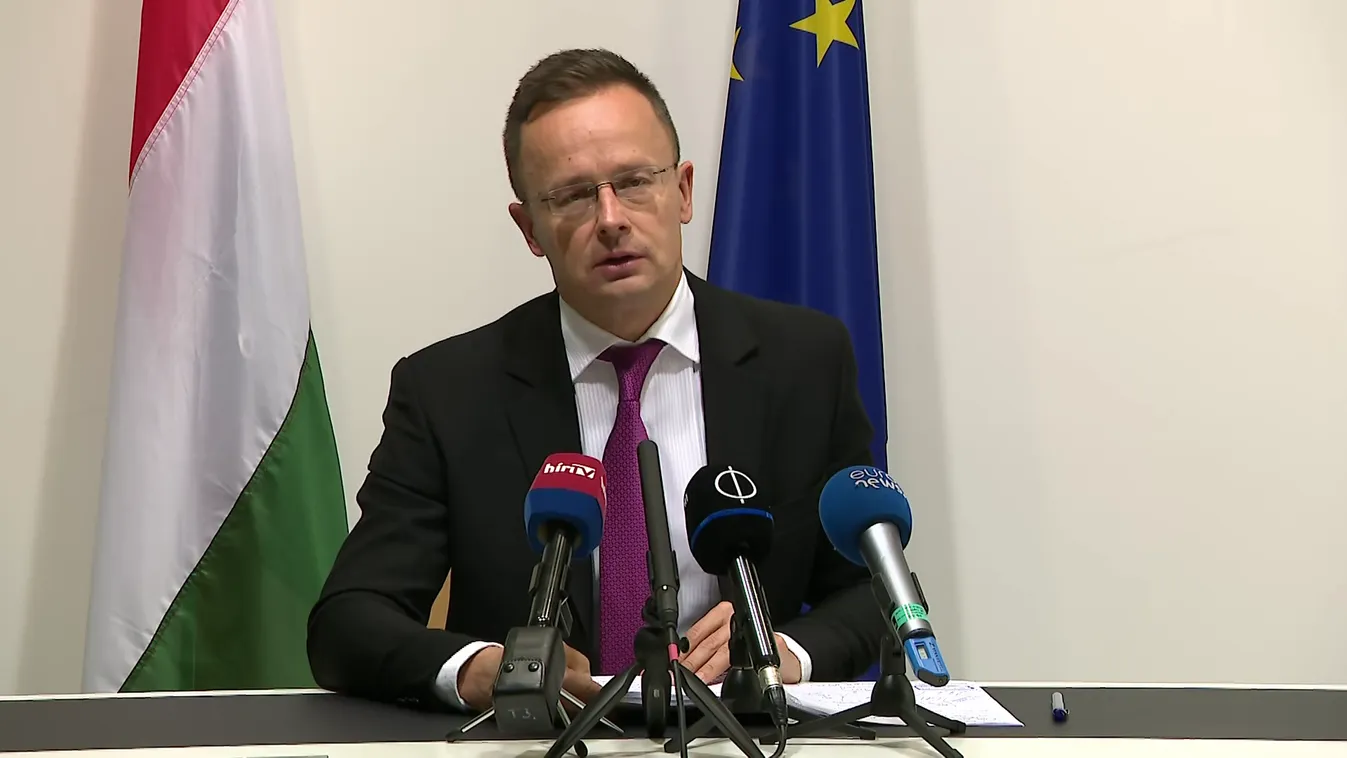 Szijjártó Péter: Hazánk a békét sürgette a külügyminiszteri tanácsülésen