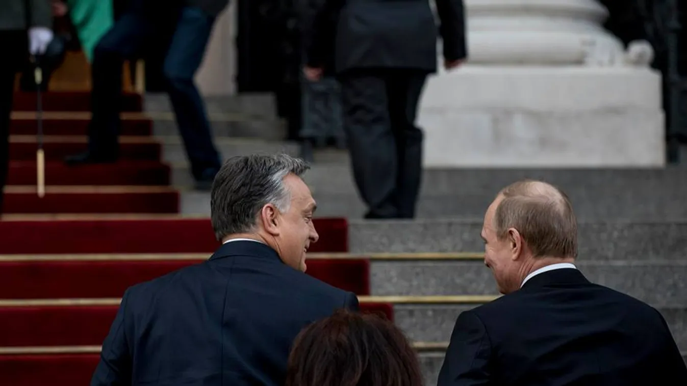 Kora délután érkezik Putyin Budapestre