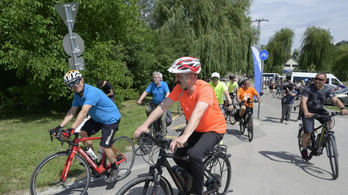 Gulyás Gergely: Új távlatokat adhat a kerékpározásnak a Budapest-Balaton kerékpáros útvonal