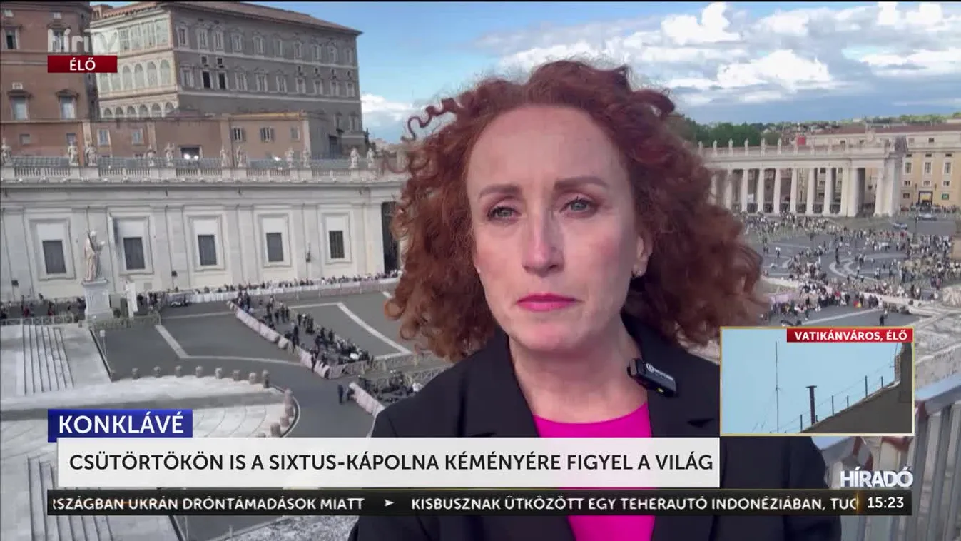 Csütörtökön is a Sixtus kápolna kéményére figyel a világ + videó