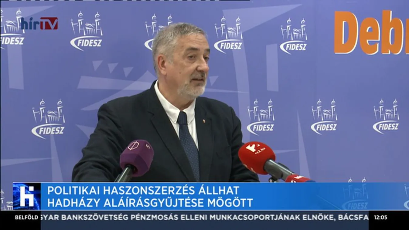 Politikai haszonszerzés állhat Hadházy aláírásgyűjtése mögött