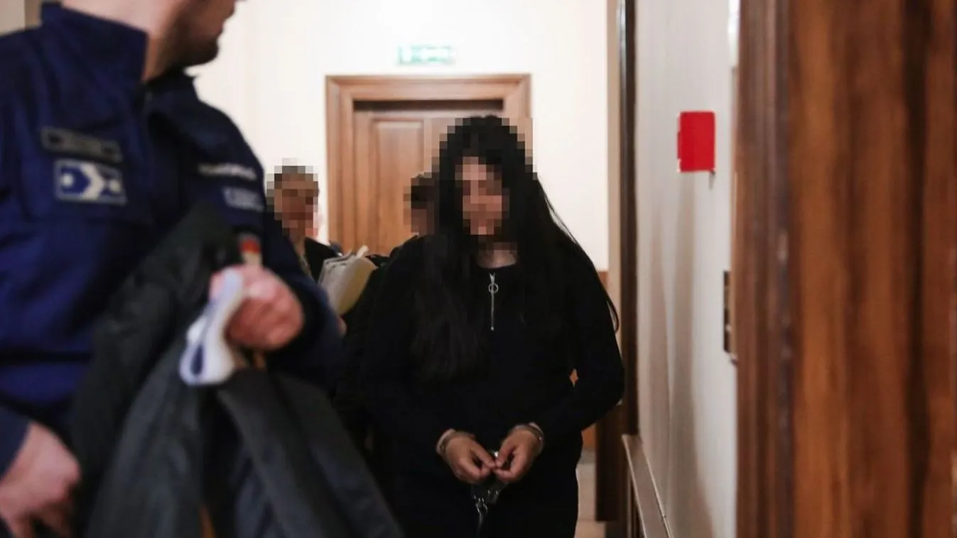 Rémülten érkezett a bíróságra a lány, akit késelésért ítéltek el