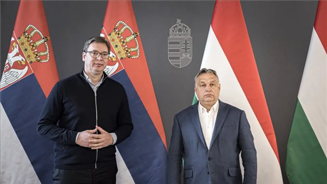 Orbán Viktor Szerbia elnökével egyeztetett Budapesten