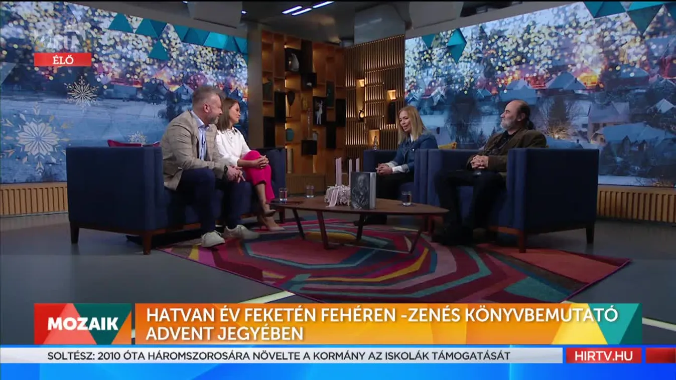 Mozaik - Zenés könyvbemutató advent jegyében