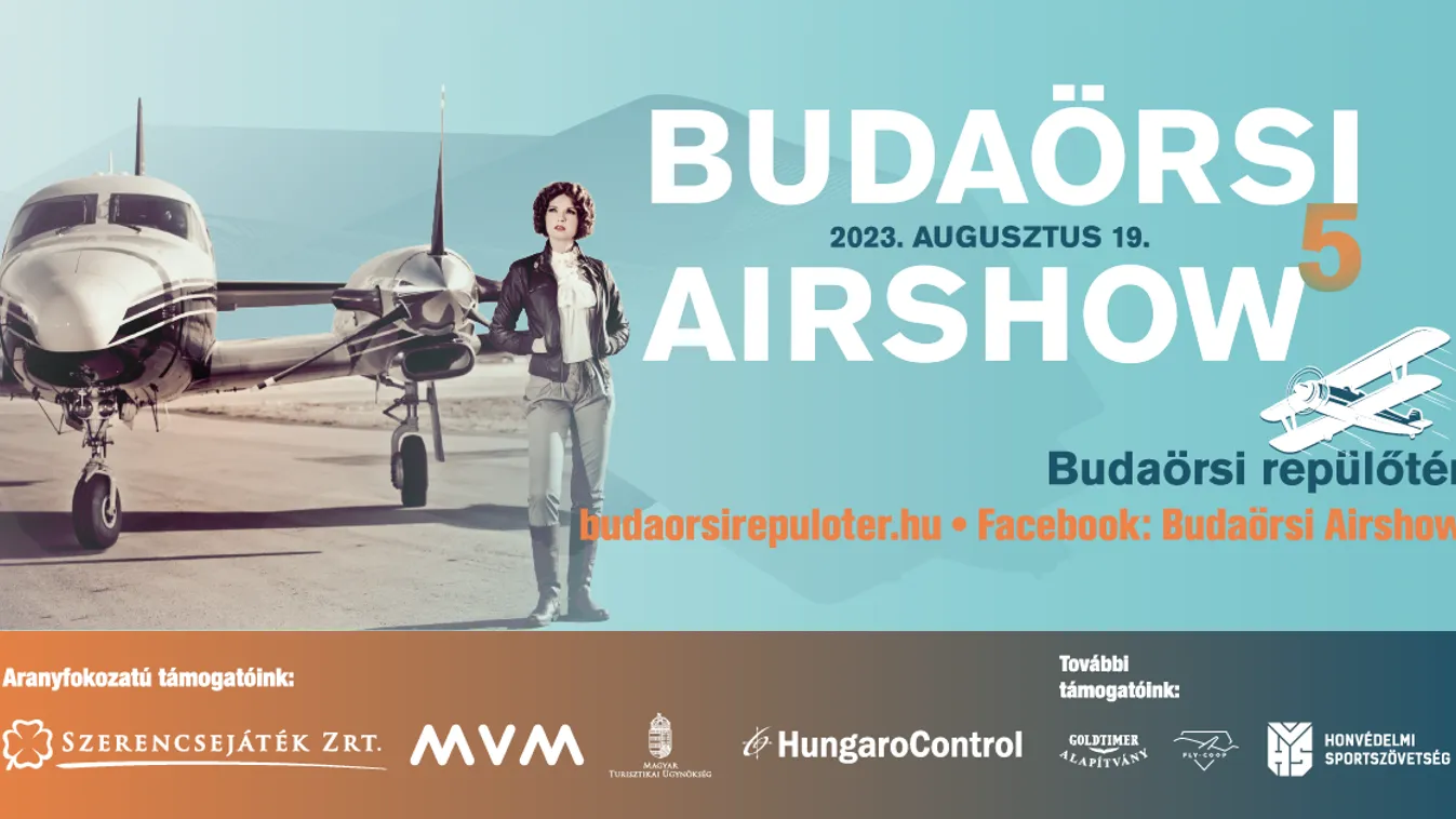 Szállj velünk a Budaörsi Airshown augusztus 19-én!