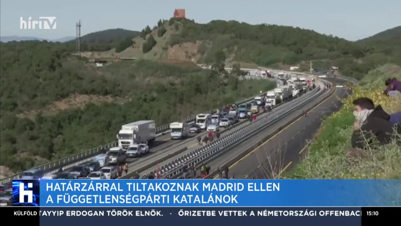 Elfoglaltak egy határátkelőt a függetlenségpárti tüntetők