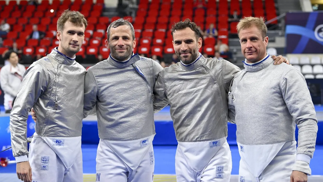 Világbajnoki ezüsttel tér haza a magyar férfi kardcsapat