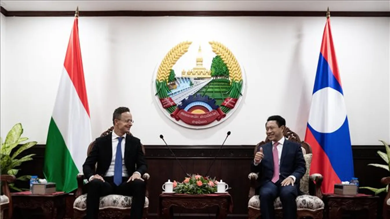 Szijjártó: Magyar cégek százmillió dolláros beruházásokat hajtanak végre Laoszban az új megállapodás értelmében