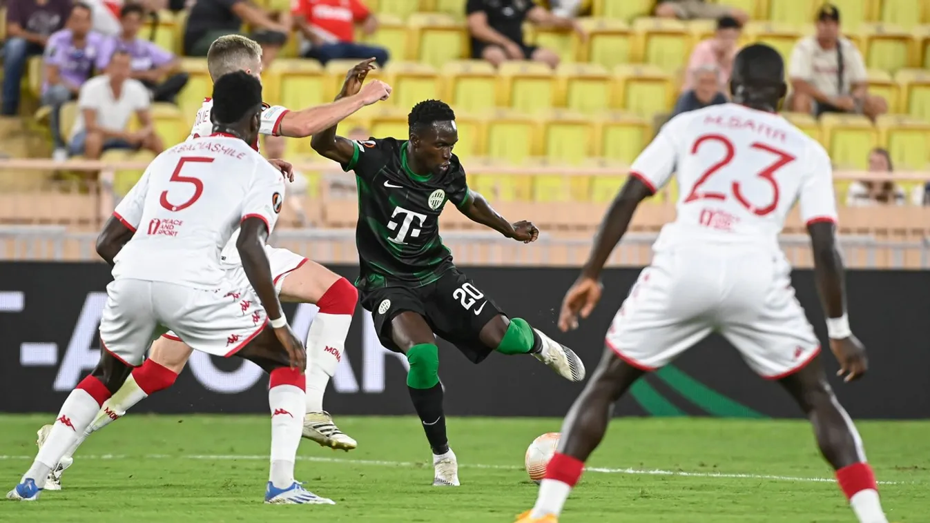 Bravúros győzelmet aratott a Ferencváros a Monaco otthonában